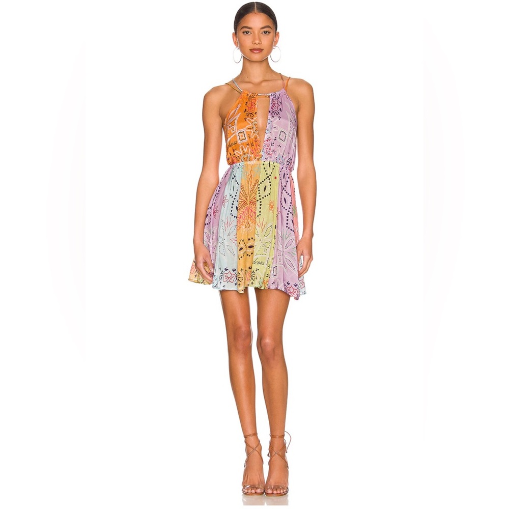 Sundress Crystal Dress in Saint Tropaz Mini Dress Summer